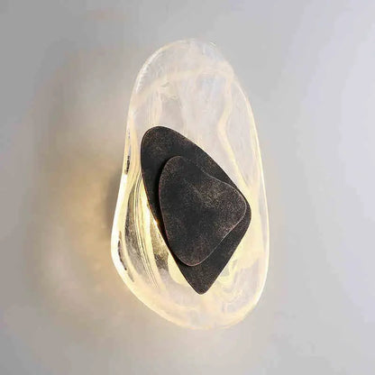 Modern golden led cloud wall lamp for bedroom decor