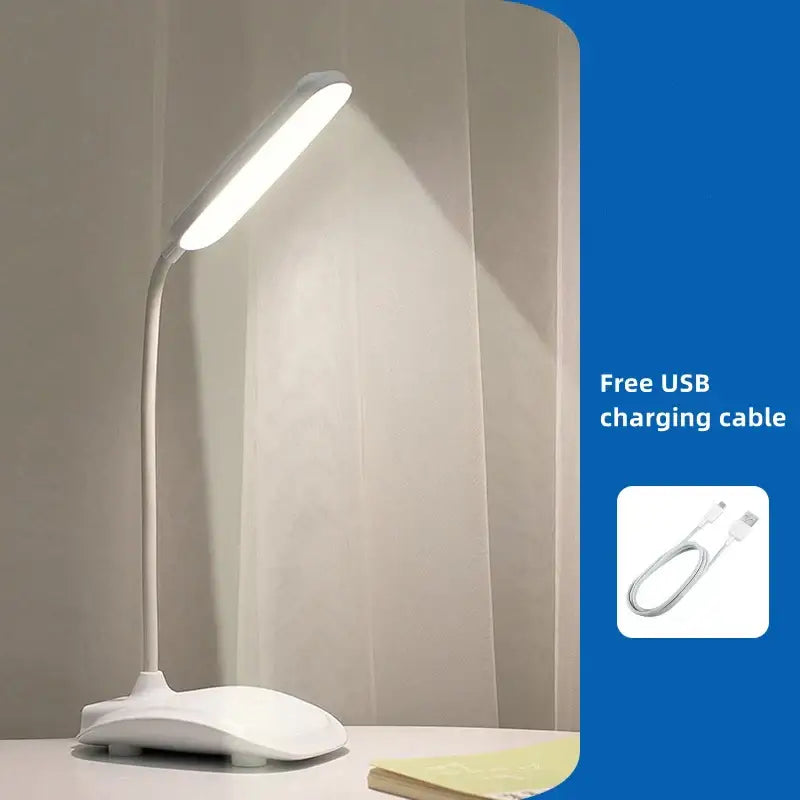 Modern golden mushroom led desk lamp bedroom reading light