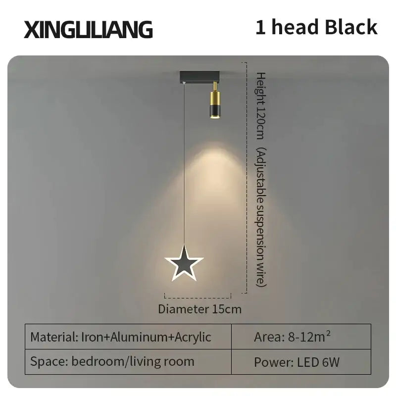 Modern golden pendant chandelier living room sleek cylindrical light