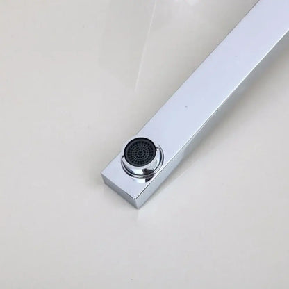 Modern golden polished wall mount faucet bathroom hot cold mixer