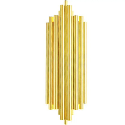 Modern golden radiant led wall lamp bedroom sconce