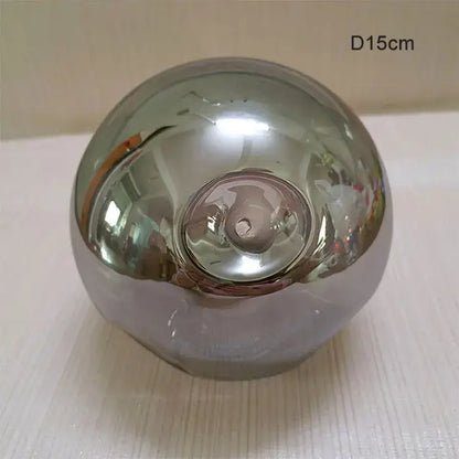 Modern gray glass shade replacement bedroom spherical lamp cover