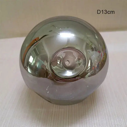 Modern gray glass shade replacement bedroom spherical lamp cover