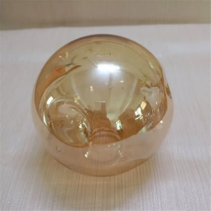 Modern gray glass shade replacement bedroom spherical lamp cover