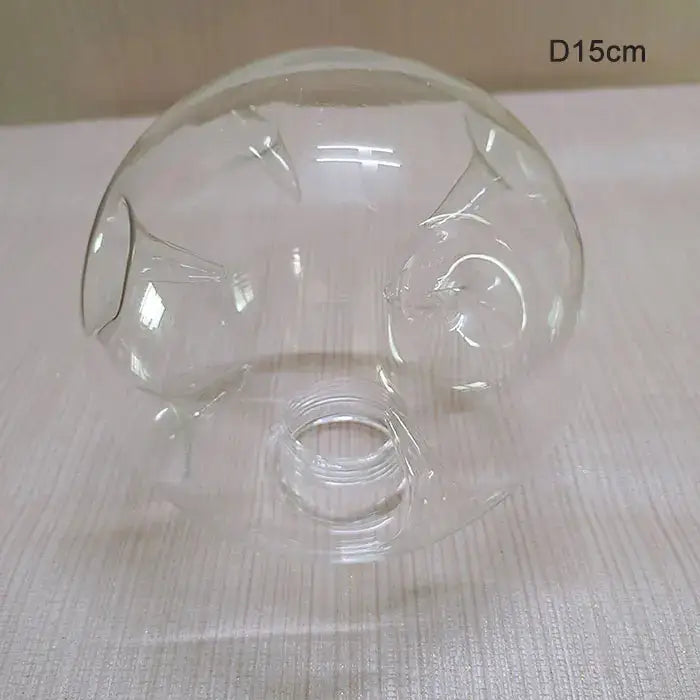 Modern gray glass shade replacement bedroom spherical lamp cover