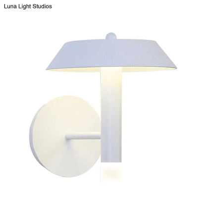Modern gray & white wall sconce bedroom led light type