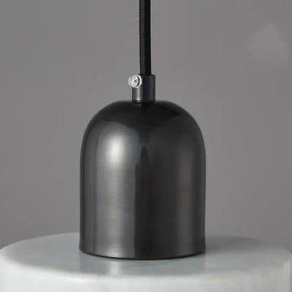 Modern green marble led pendant light – kitchen lighting fixture