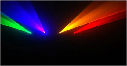 Modern green purple and pink lens rgby laser christmas projector bedroom