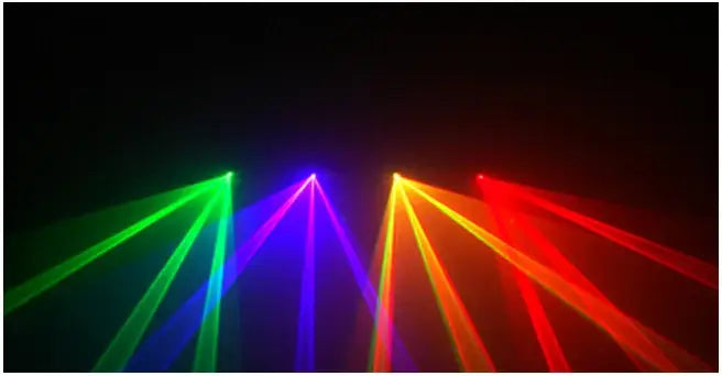 Modern green purple and pink lens rgby laser christmas projector bedroom