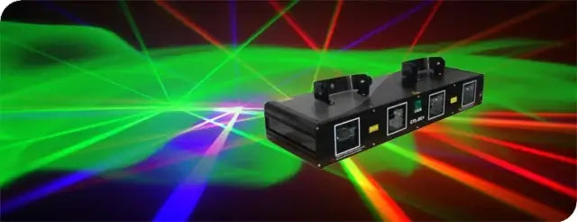 Modern green purple and pink lens rgby laser christmas projector bedroom