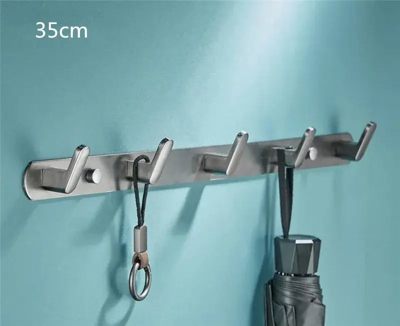 Modern grey bathroom accessories set stainless steel towel rack