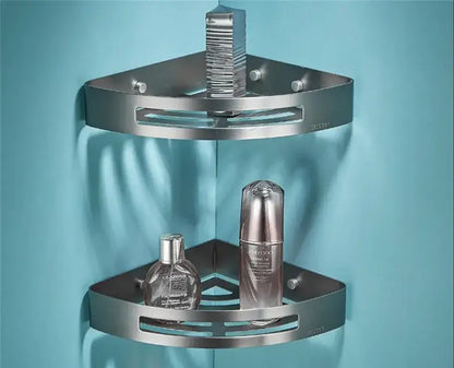 Modern grey bathroom accessories set stainless steel towel rack