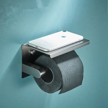 Modern grey bathroom accessories set stainless steel towel rack