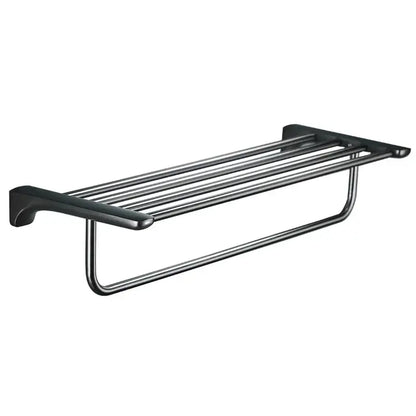 Modern grey bathroom accessories set stainless steel towel rack