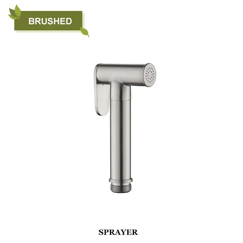 Modern grey brass bidet spray bathroom hot cold mixer valve