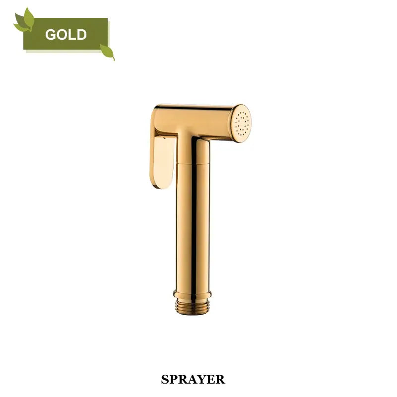 Modern grey brass bidet spray bathroom hot cold mixer valve