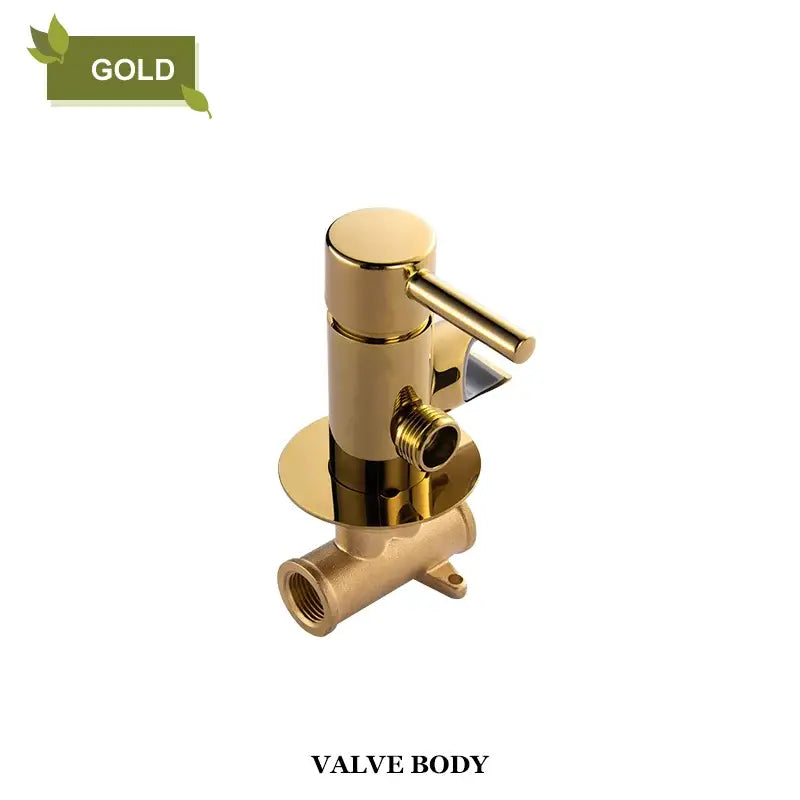 Modern grey brass bidet spray bathroom hot cold mixer valve