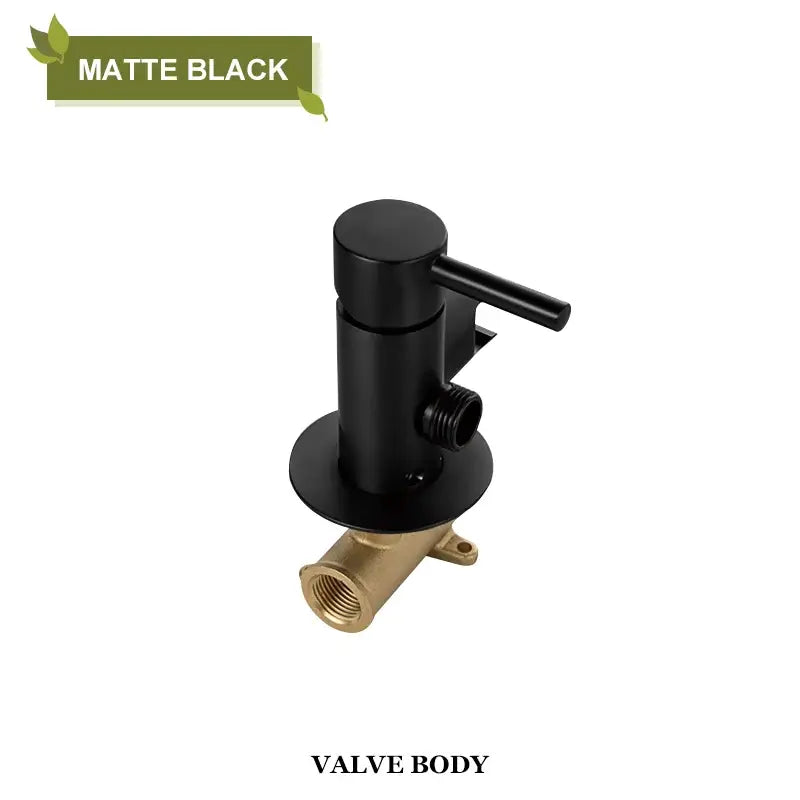 Modern grey brass bidet spray bathroom hot cold mixer valve
