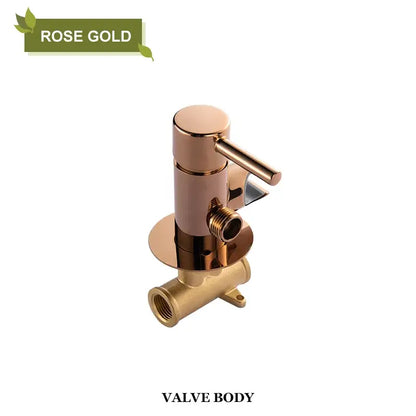 Modern grey brass bidet spray bathroom hot cold mixer valve
