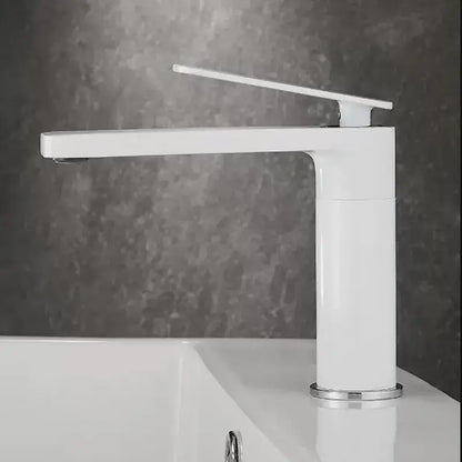 Modern gun gray waterfall basin faucet bathroom sink tap
