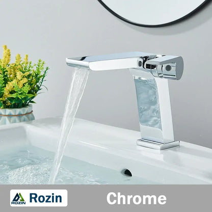 Modern gun grey basin faucet bathroom sink mixer tap