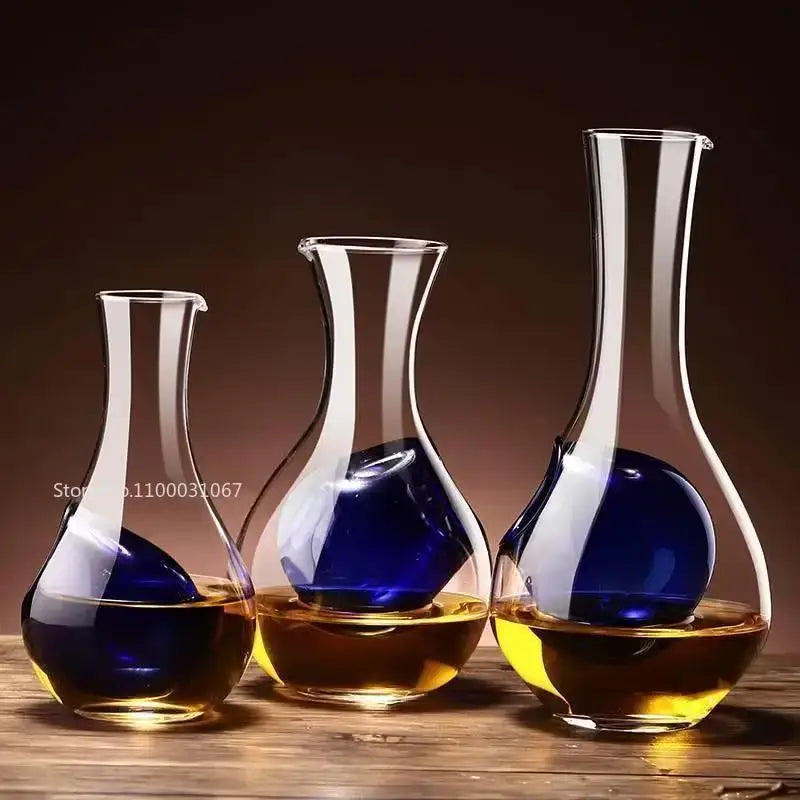 Modern hamster nest crystal glass wine decanter set dining room