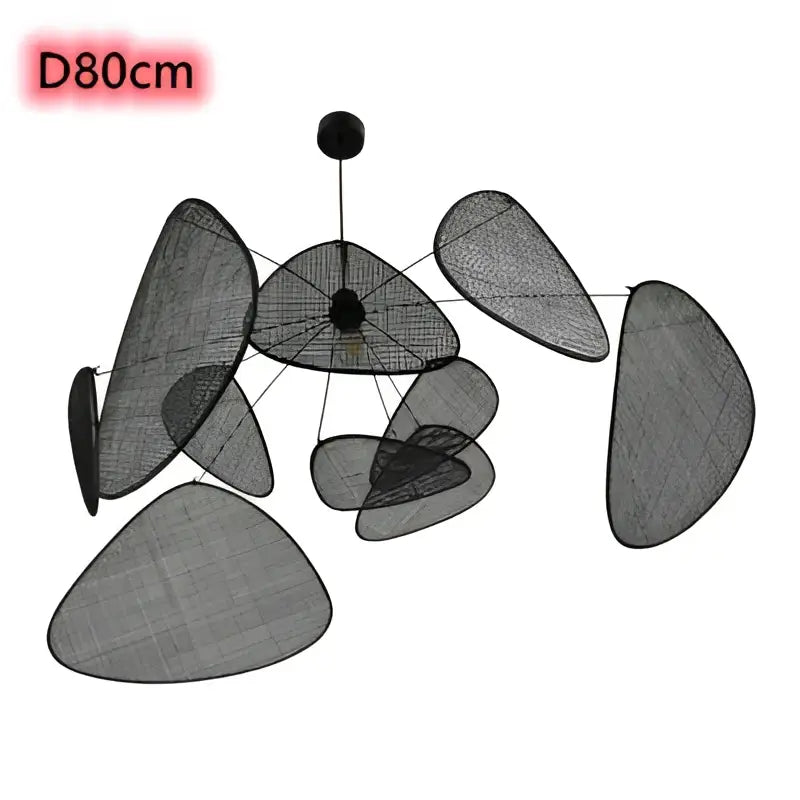 Modern hand made rattan pendant light for living room