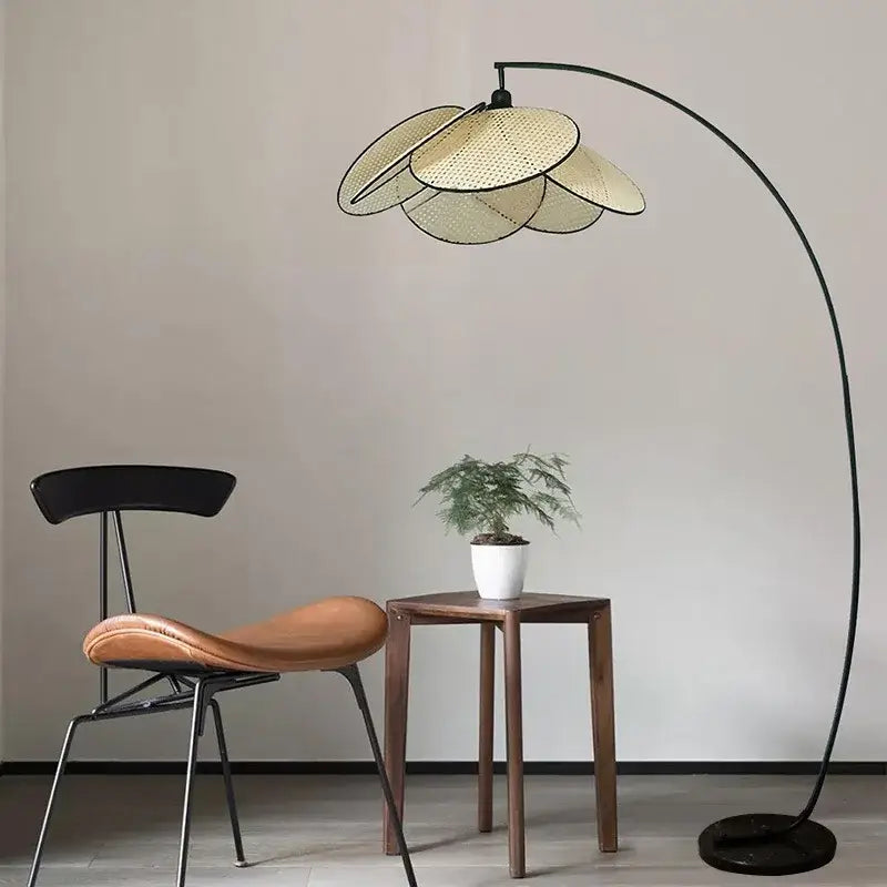 Modern hand made rattan pendant light for living room