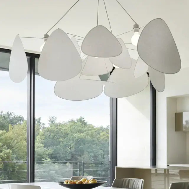 Modern hand made rattan pendant light for living room