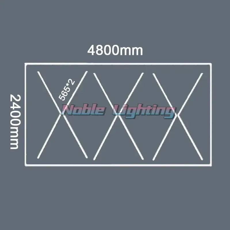 Modern hexagon honeycomb led garage ceiling light