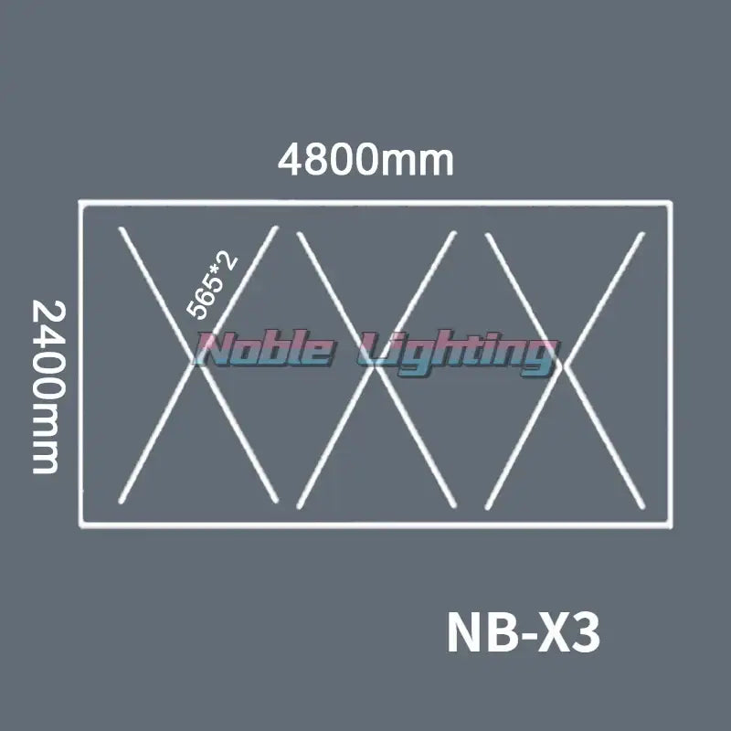 Modern hexagon honeycomb led garage ceiling light