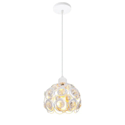 Modern industrial black crystal k9 pendant lamp for kitchen island