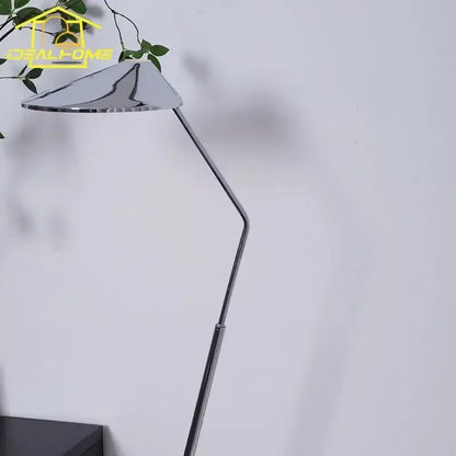 Modern industrial chrome floor lamp living room iron art decorative