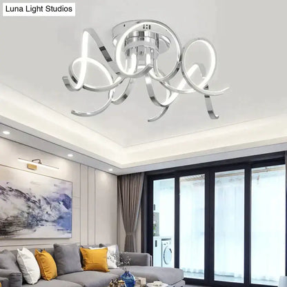 Modern iron crystal golden ring pendant light for bedroom