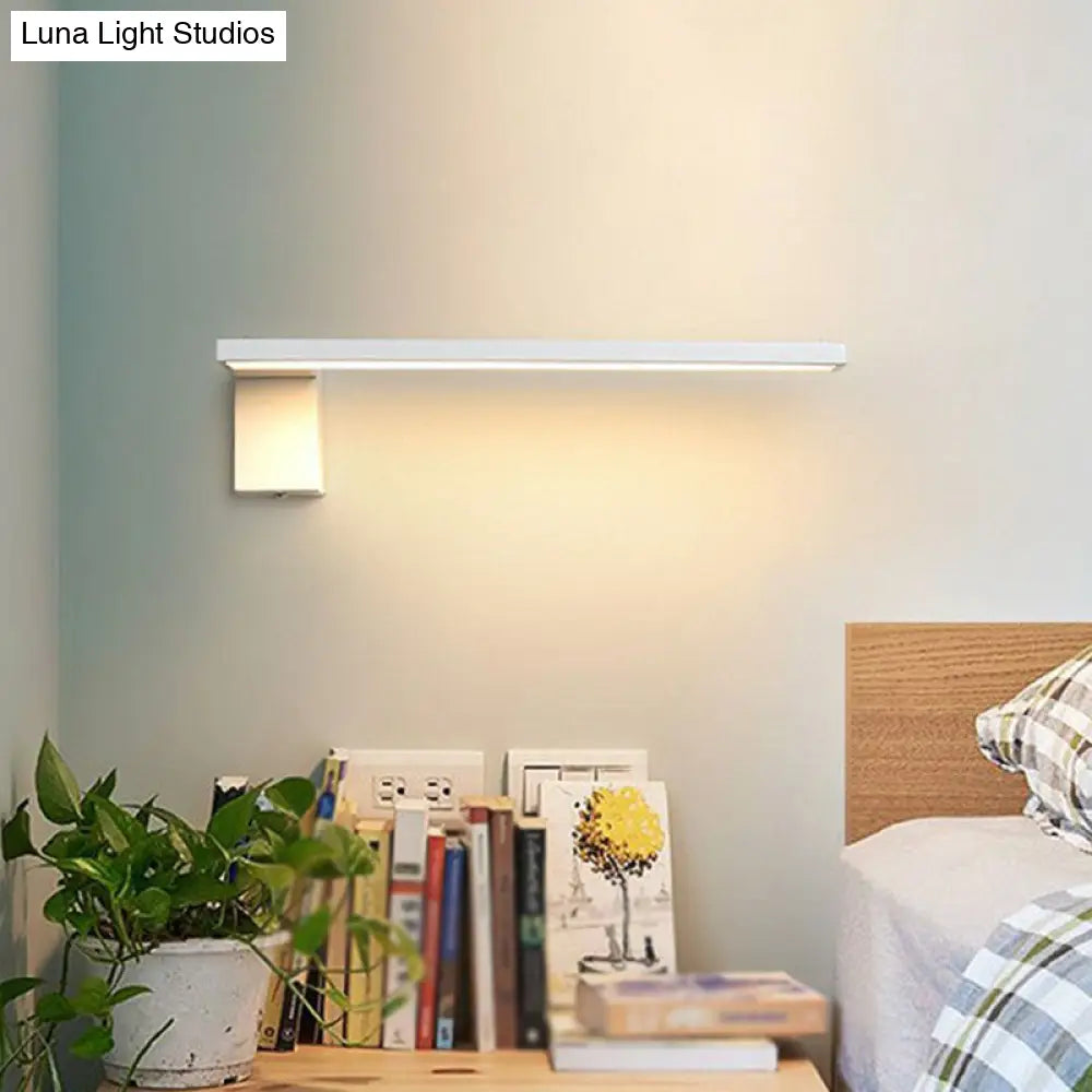 DecorBites™ Modern L-Shaped LED Wall Sconce for Living Rooms - Acrylic Simplicity