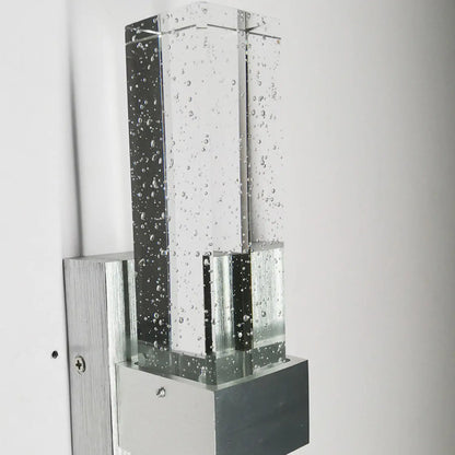 Modern LED Bubble Lamp with Crystal Design for Elegant Wall Lighting