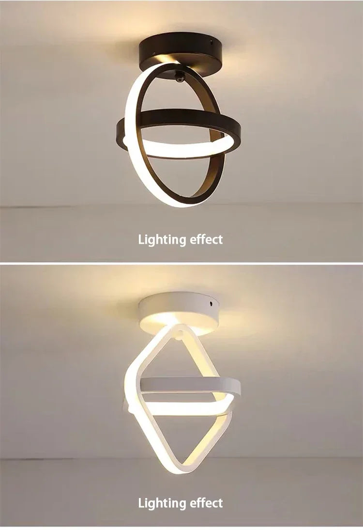DecorBites™ Modern LED Chandelier Light for Home