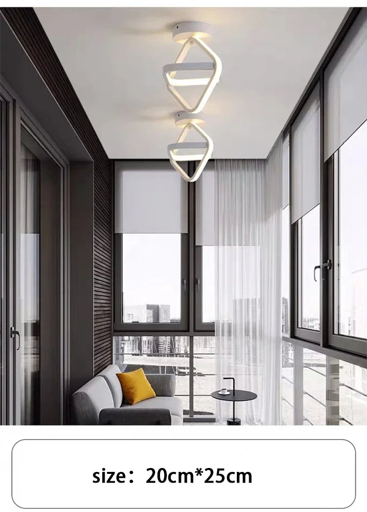 DecorBites™ Modern LED Chandelier Light for Home