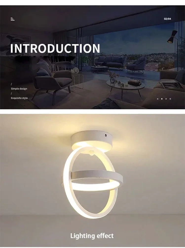 DecorBites™ Modern LED Chandelier Light for Home