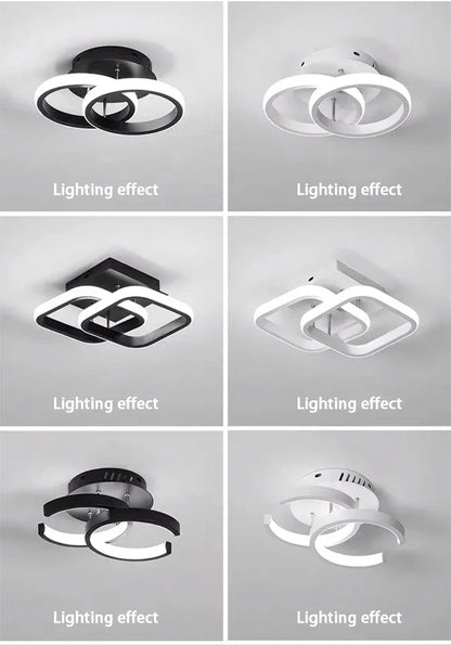 DecorBites™ Modern LED Chandelier Light for Home