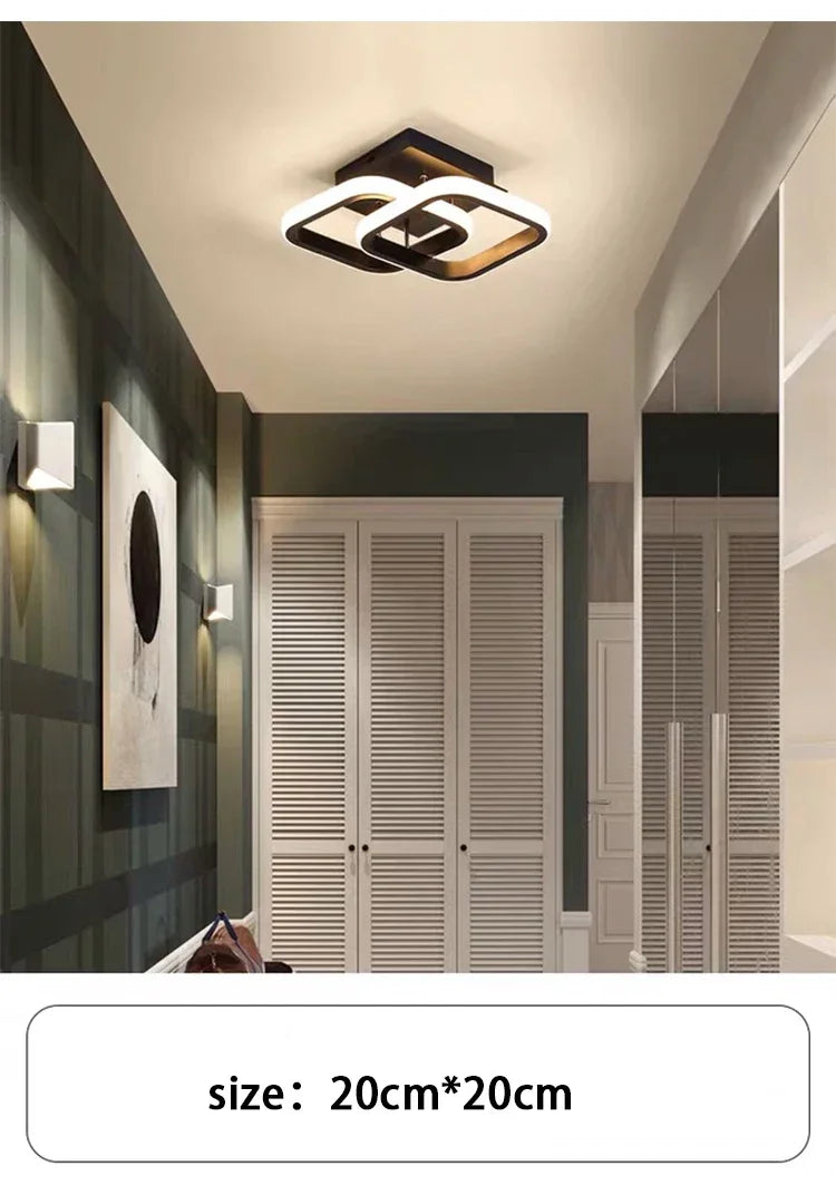 DecorBites™ Modern LED Chandelier Light for Home