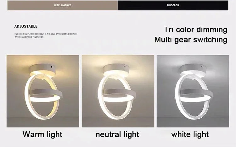 DecorBites™ Modern LED Chandelier Light for Home