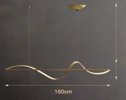 DecorBites™ Modern LED Chandeliers for Dining or Bedroom