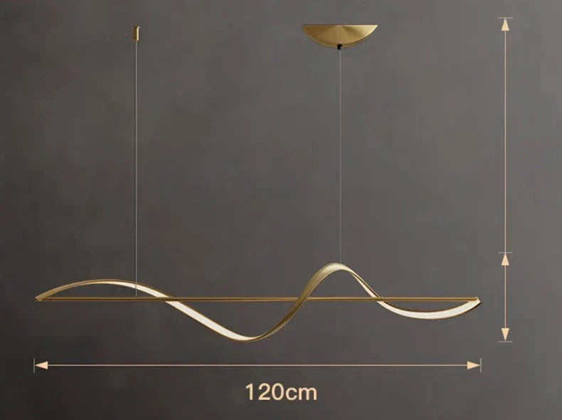 DecorBites™ Modern LED Chandeliers for Dining or Bedroom