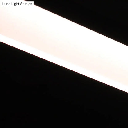 DecorBites™ Modern LED Coffee Suspension Lamp for Restaurants - Acrylic Bar Shaped Island Light Fixture