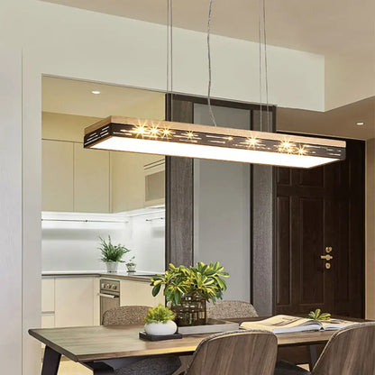DecorBites™ Modern LED Pendant Ceiling Light in Black - Multiple Sizes & Light Options Available