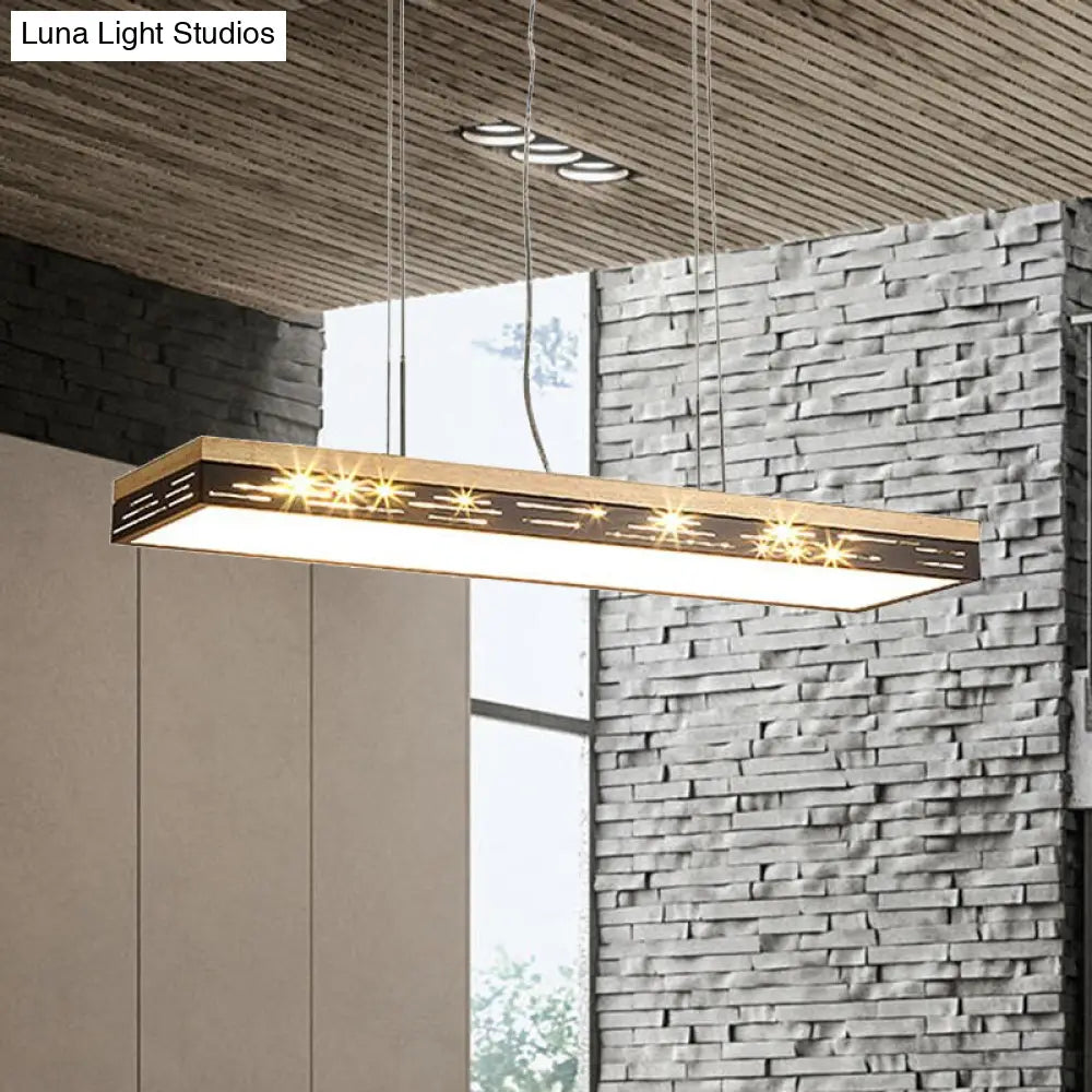 DecorBites™ Modern LED Pendant Ceiling Light in Black - Multiple Sizes & Light Options Available