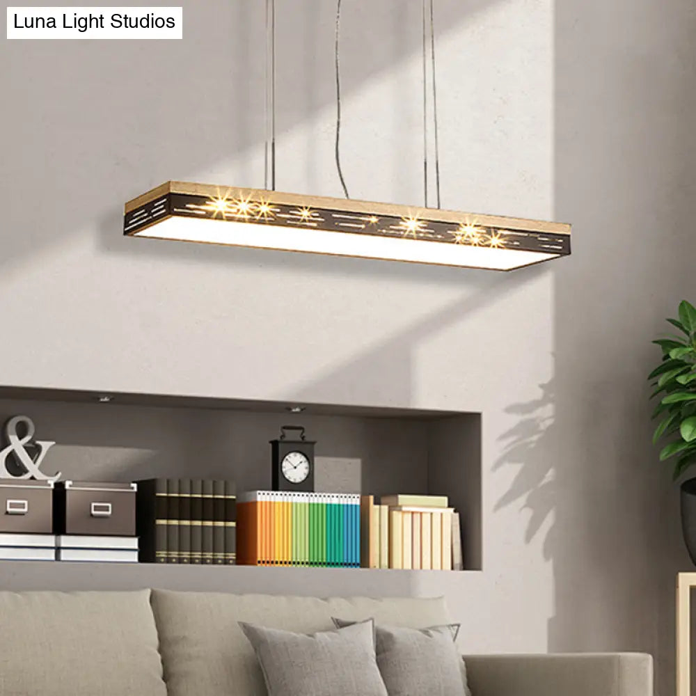DecorBites™ Modern LED Pendant Ceiling Light in Black - Multiple Sizes & Light Options Available
