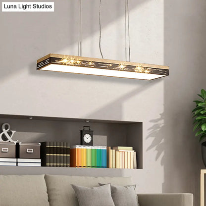 DecorBites™ Modern LED Pendant Ceiling Light in Black - Multiple Sizes & Light Options Available