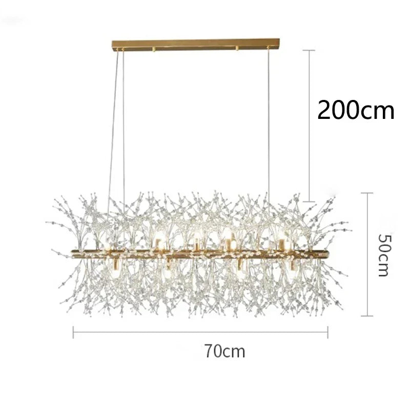 DecorBites™ Modern LED Pendant Chandelier for Home Decor